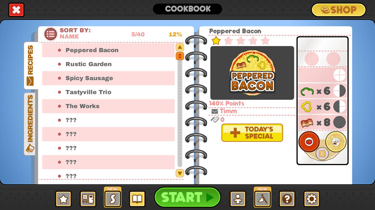 Скриншот 8 к игре Papa's Pizzeria Deluxe