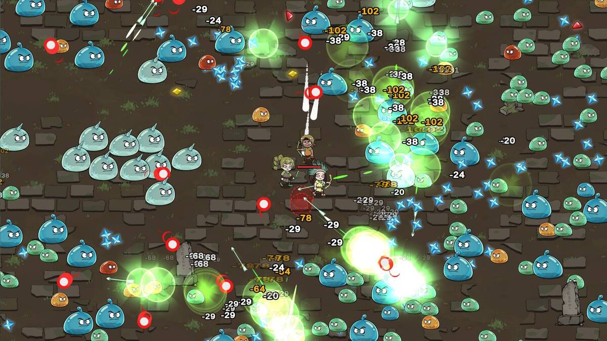 Скриншот 7 к игре Skewer of Heroes: Bubble Survivors
