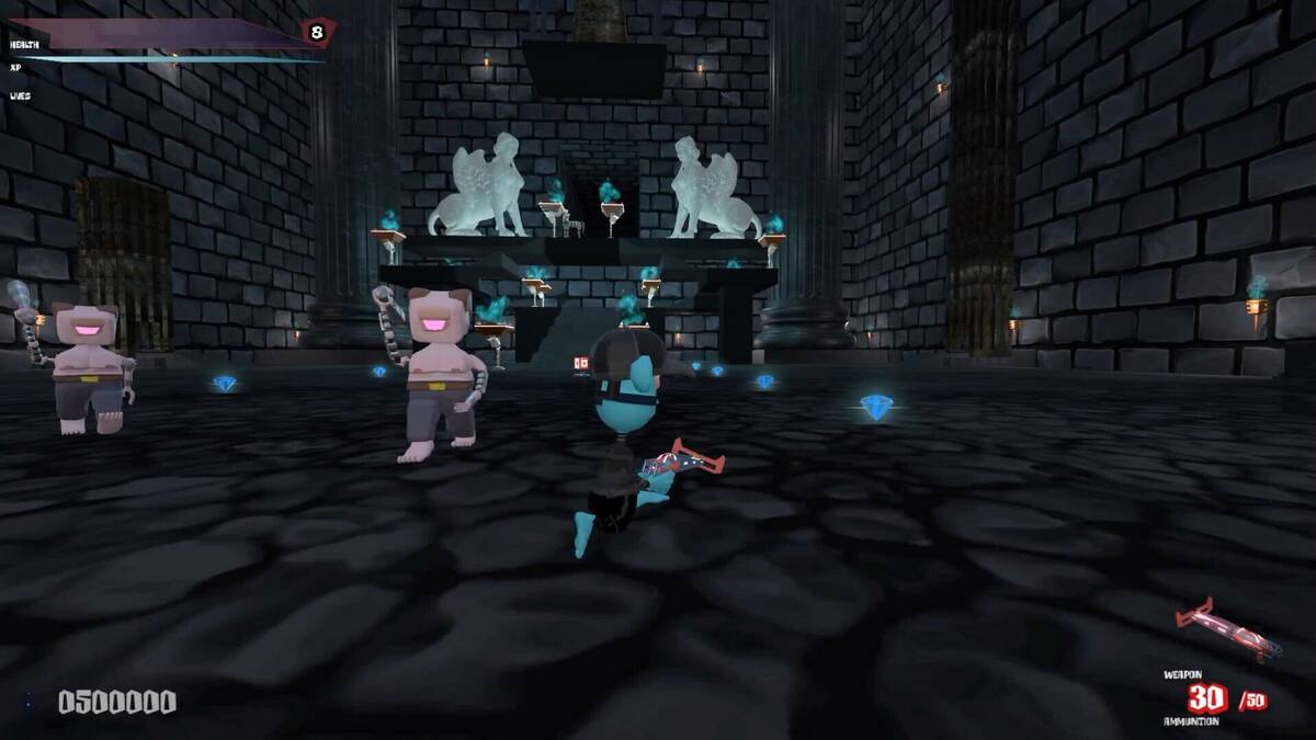 Скриншот 5 к игре Bluebie VS The Army of Cyborgs