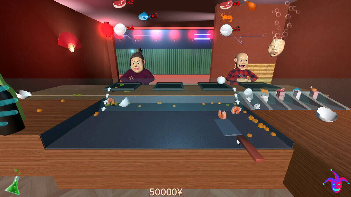 Скриншот 6 к игре Wacky Teppanyaki - Cooking Chaos
