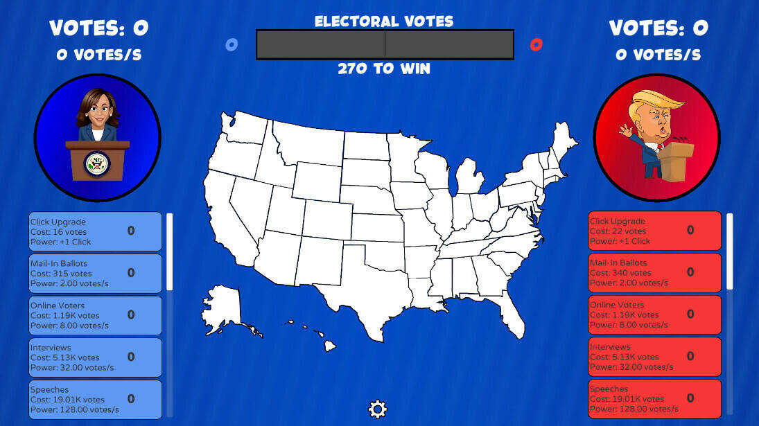 Скриншот 5 к игре Trump vs Harris Clicker