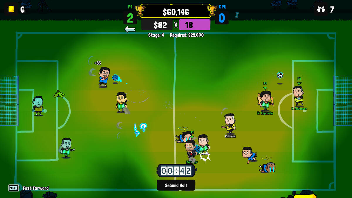 Скриншот 8 к игре Super Senseless Soccer