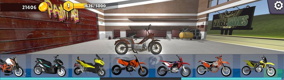 Скриншот 6 к игре Wheelie King 8 - Motorbike simulator 3D