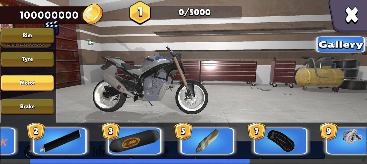 Скриншот 7 к игре Wheelie King 8 - Motorbike simulator 3D