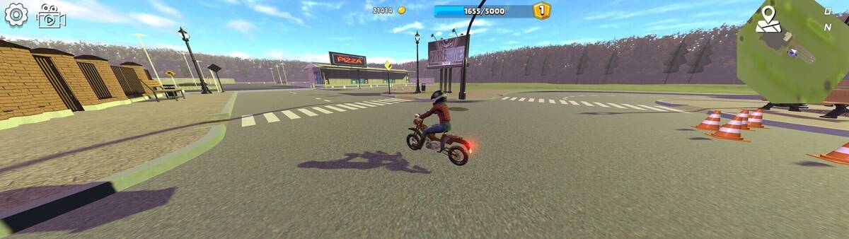Скриншот 8 к игре Wheelie King 8 - Motorbike simulator 3D