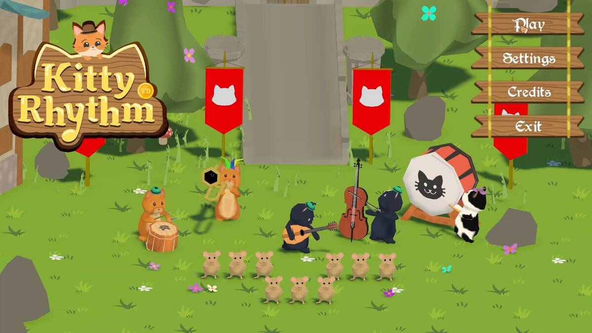 Скриншот 5 к игре Kitty Rhythm TD