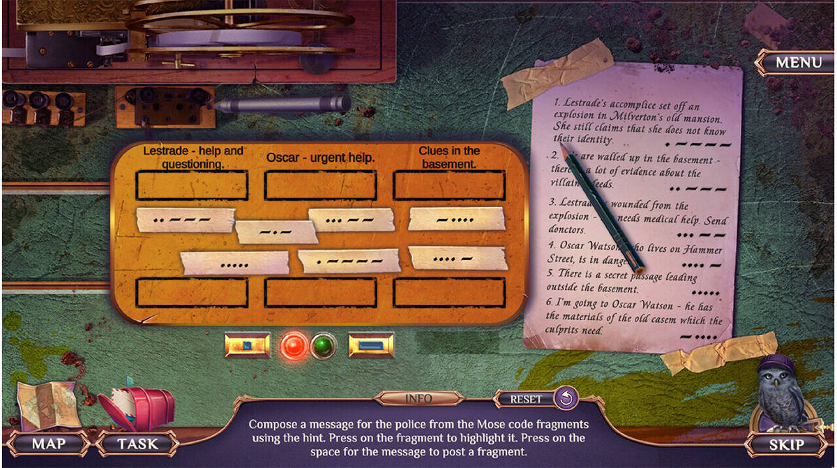 Скриншот 6 к игре Ms. Holmes: The Milverton Plot Collector's Edition