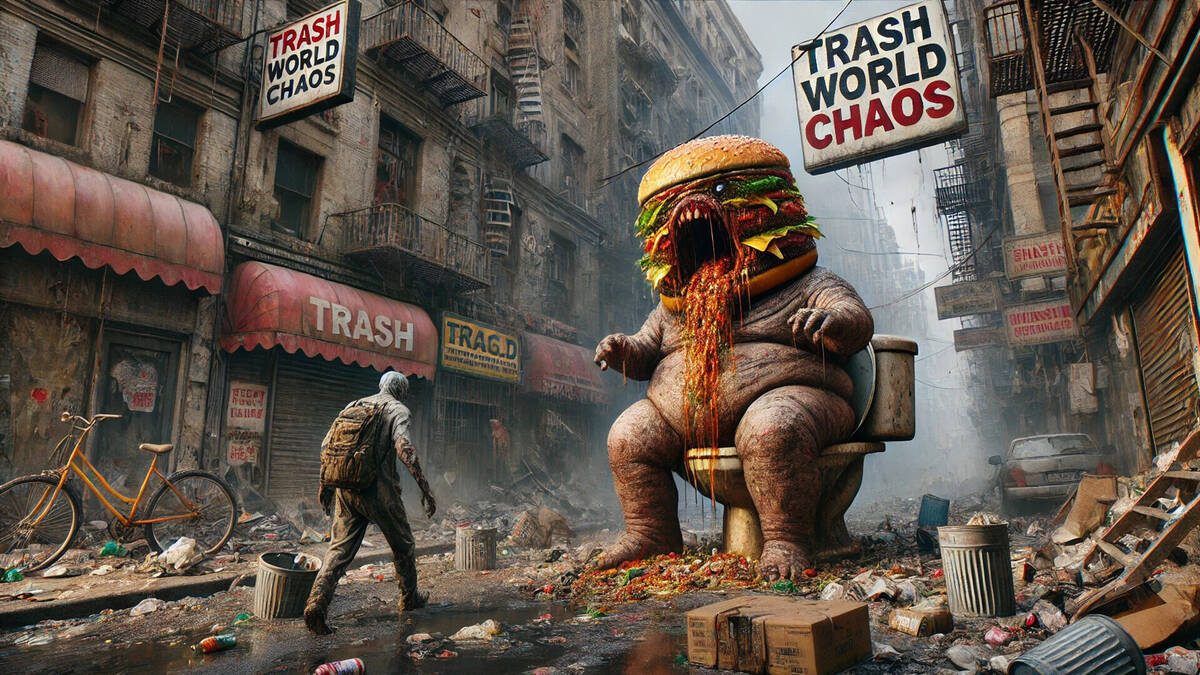Скриншот 5 к игре TRASHWORLD CHAOS