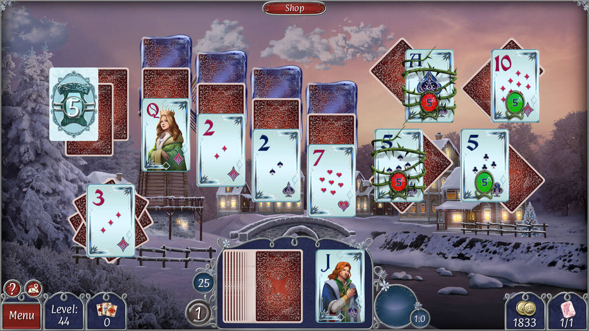 Скриншот 5 к игре Jewel Match Solitaire Winterscapes 3 - Collector's Edition