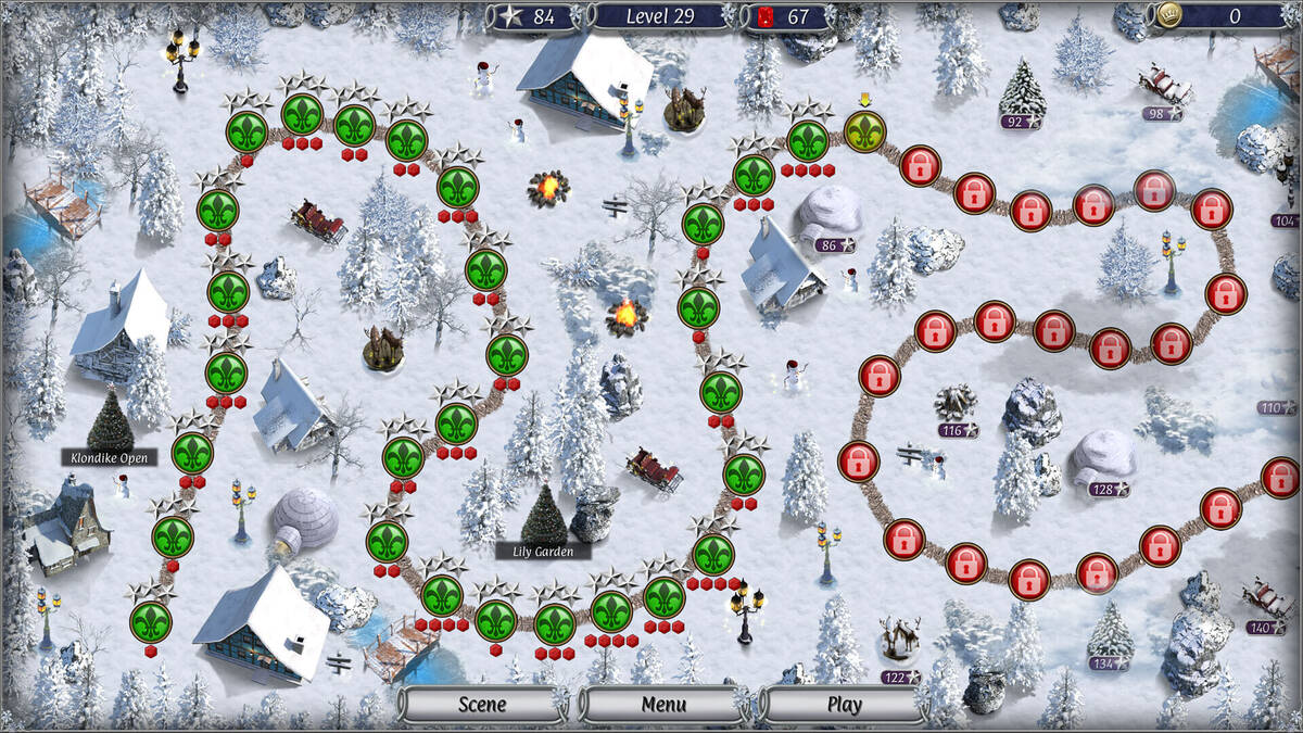 Скриншот 7 к игре Jewel Match Solitaire Winterscapes 3 - Collector's Edition