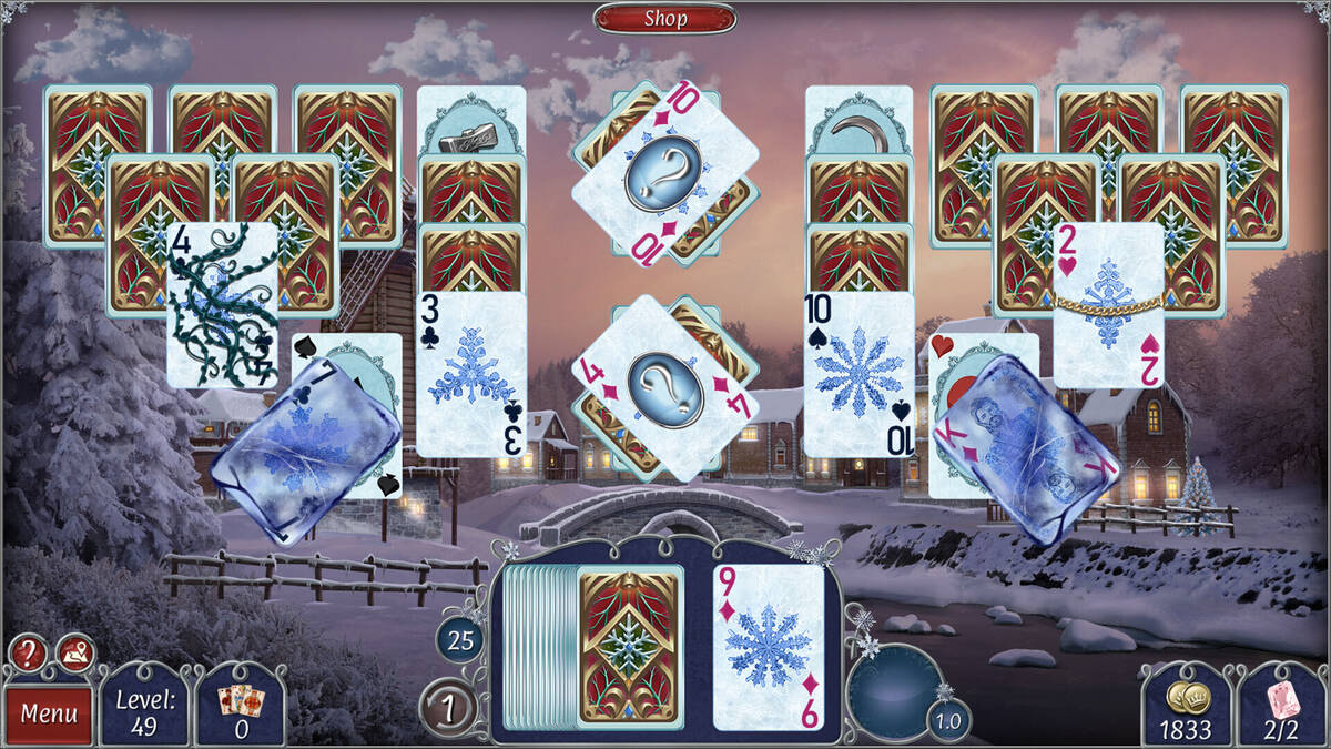 Скриншот 8 к игре Jewel Match Solitaire Winterscapes 3 - Collector's Edition