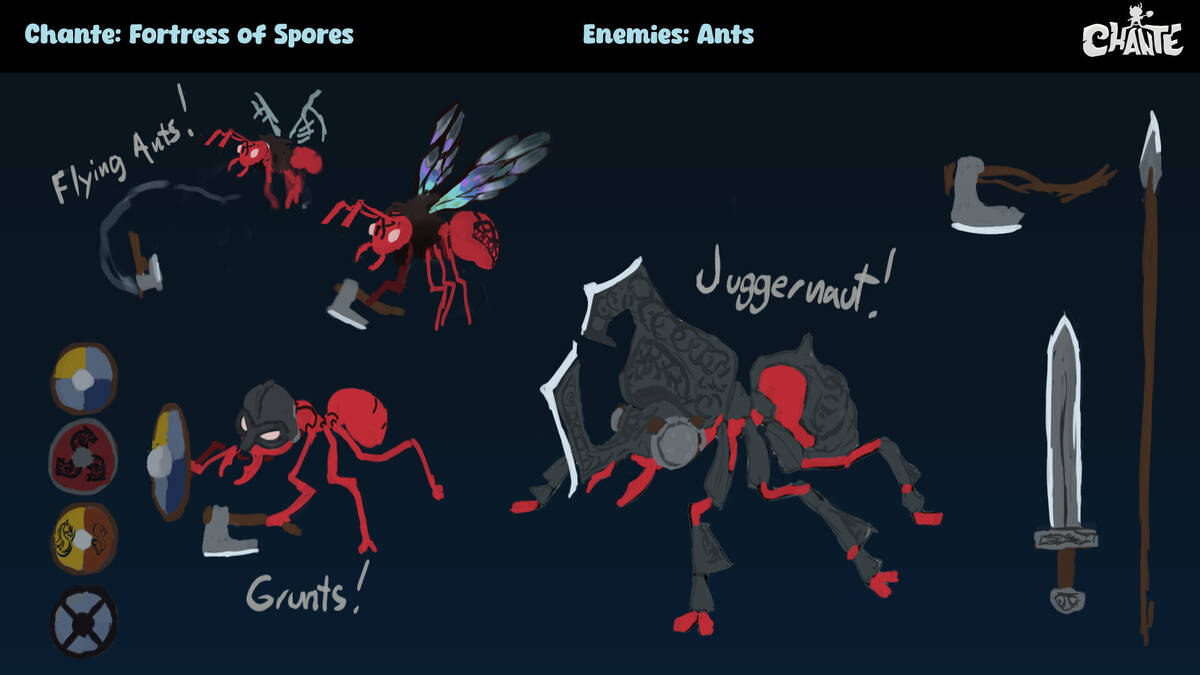 Скриншот 5 к игре Chante: Fortress of Spores