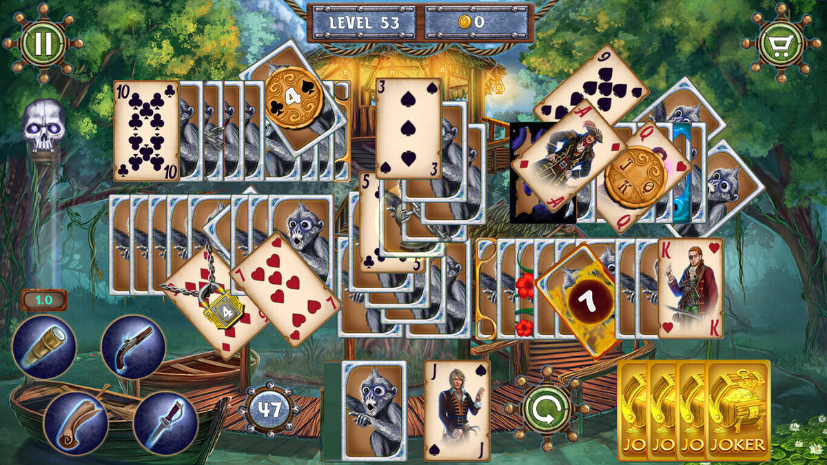 Скриншот 6 к игре Pirates Adventure Solitaire