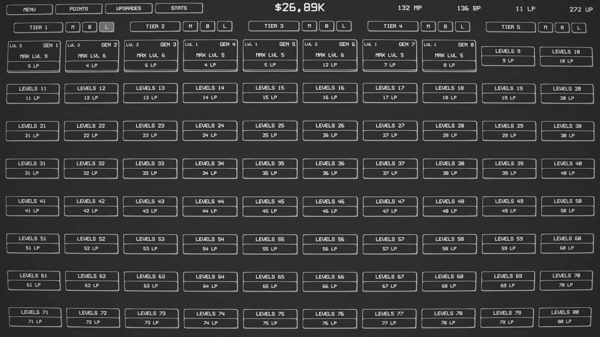 Скриншот 6 к игре Idle Tiers