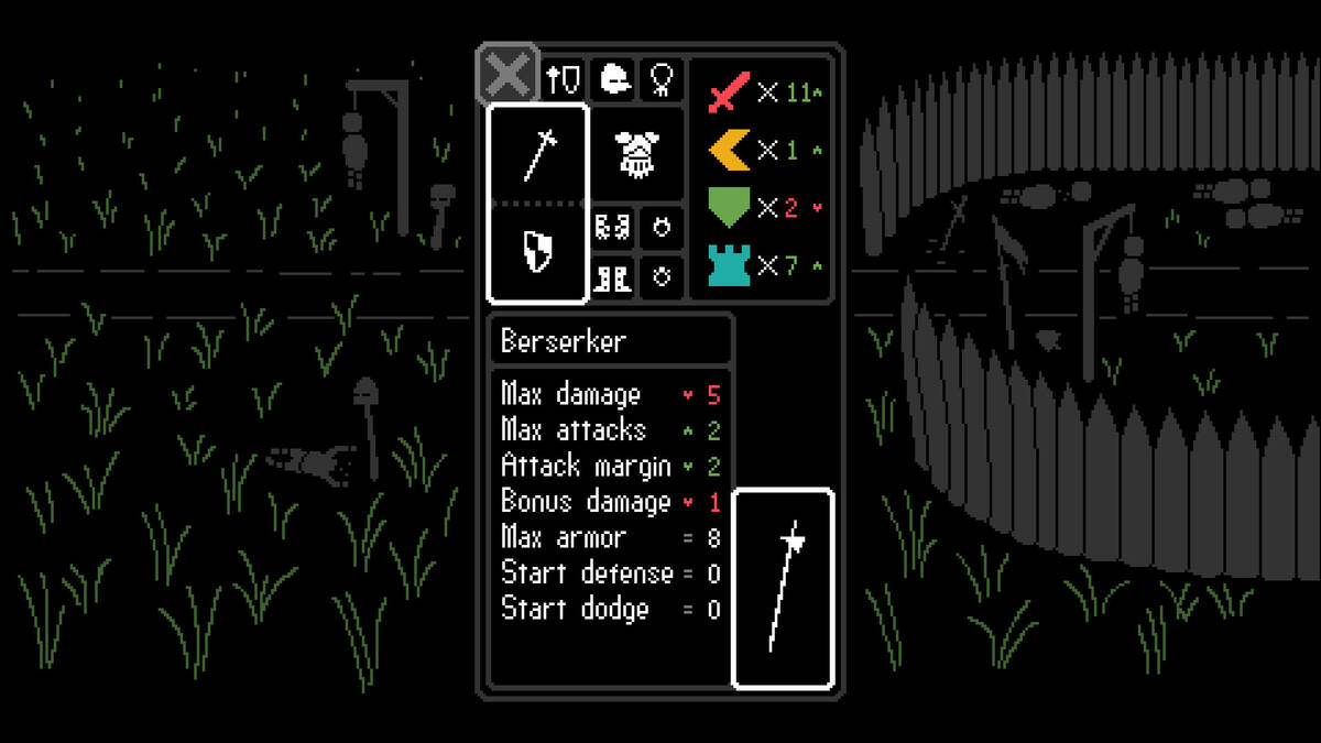 Скриншот 8 к игре Kaamos: Puzzle Roguelike