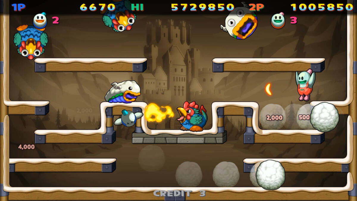 Скриншот 7 к игре SNOW BROS. SPECIAL: ANNIVERSARY EDITION
