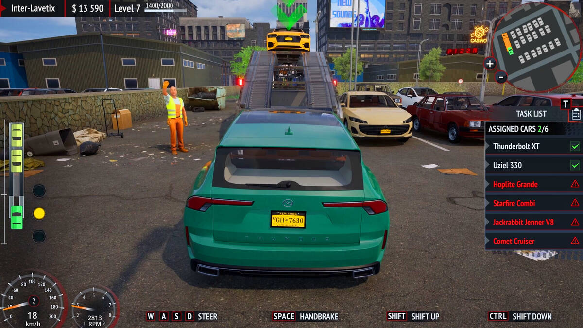Скриншот 5 к игре Car Carrier Simulator