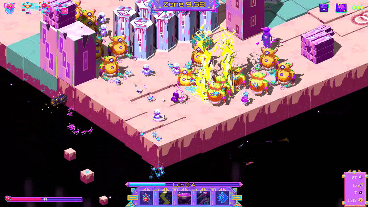 Скриншот 5 к игре Neon Spellstorm
