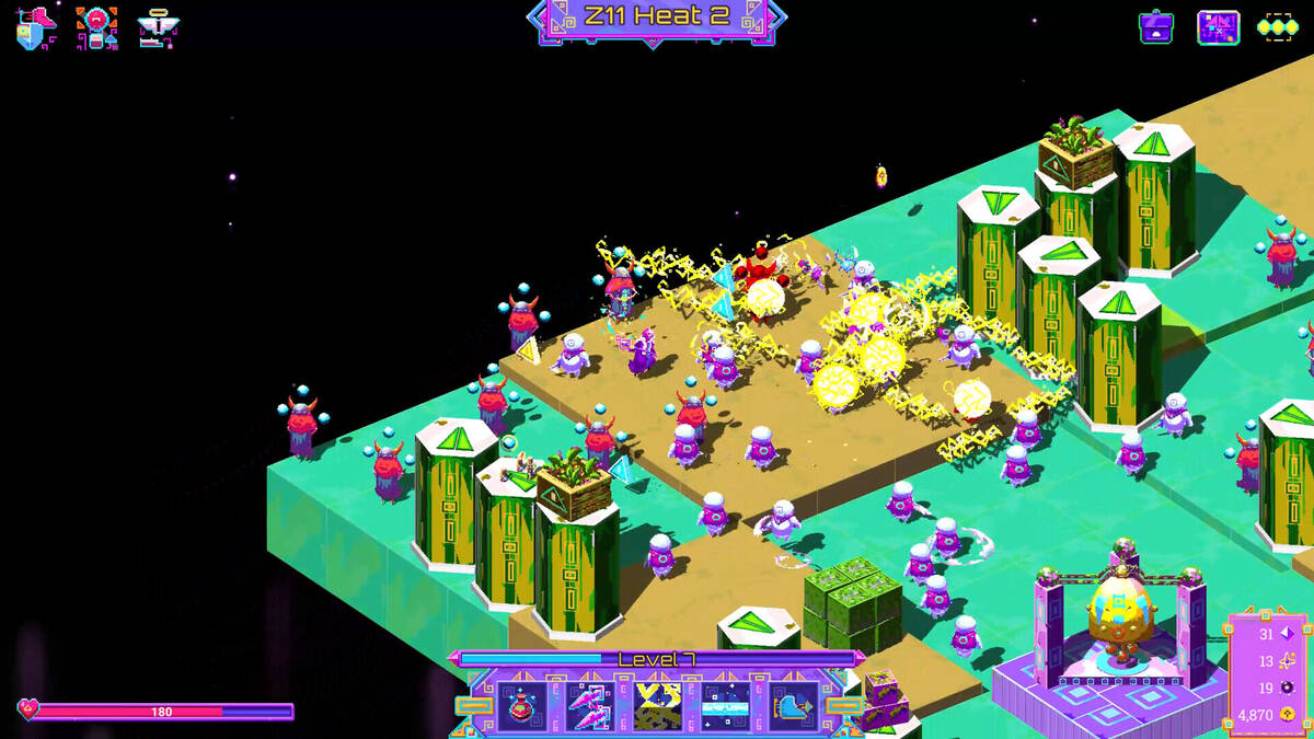 Скриншот 6 к игре Neon Spellstorm