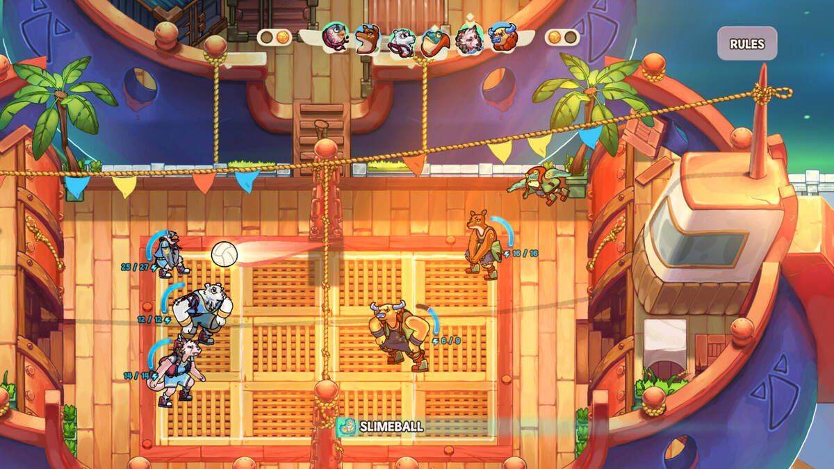 Скриншот 5 к игре Smash it Wild: Tactical Volleyball Roguelike