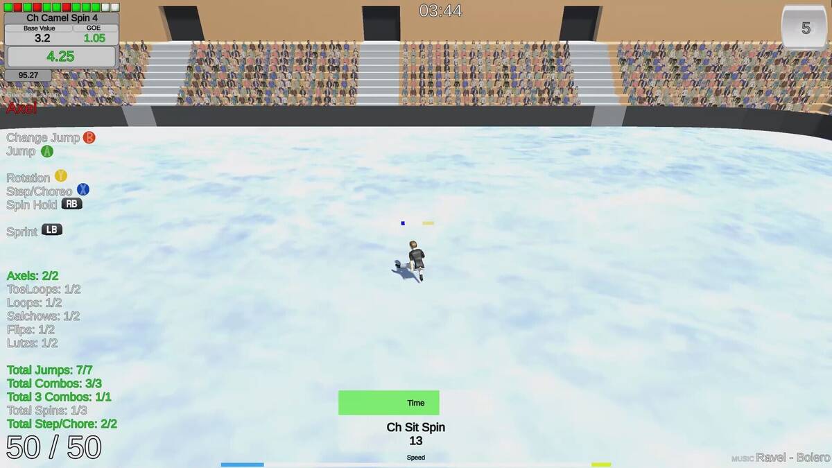 Скриншот 5 к игре Figure Skating Legends