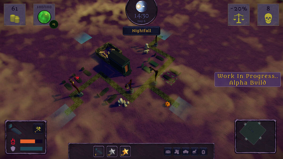 Скриншот 6 к игре Gravewatcher: Nightfall