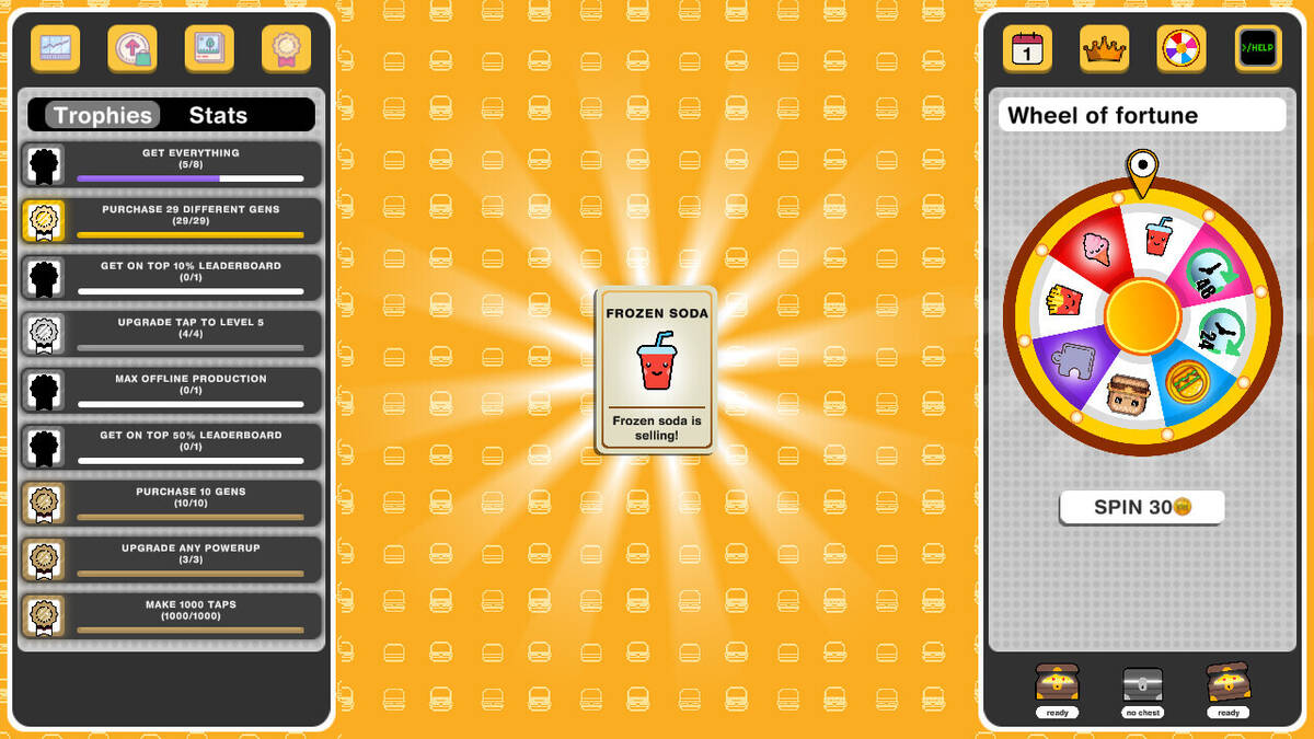 Скриншот 5 к игре Super Burger Clicker