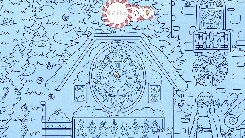Скриншот 5 к игре Cats Visiting Christmas Town