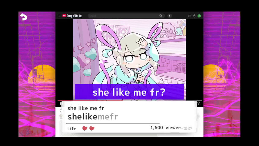 Скриншот 5 к игре NEEDY STREAMER OVERLOAD: Typing of The Net