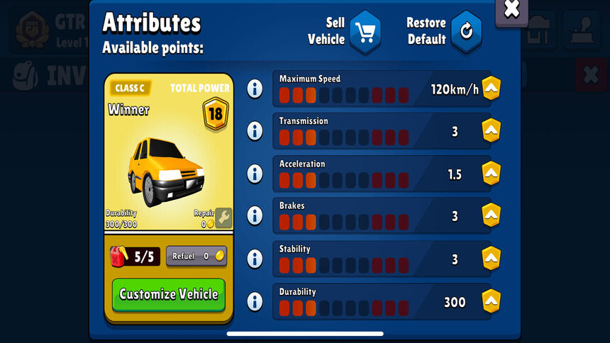 Скриншот 5 к игре GTR - Garage Town Racing