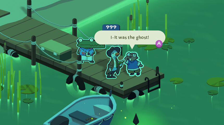 Скриншот 6 к игре Duck Detective: The Ghost of Glamping
