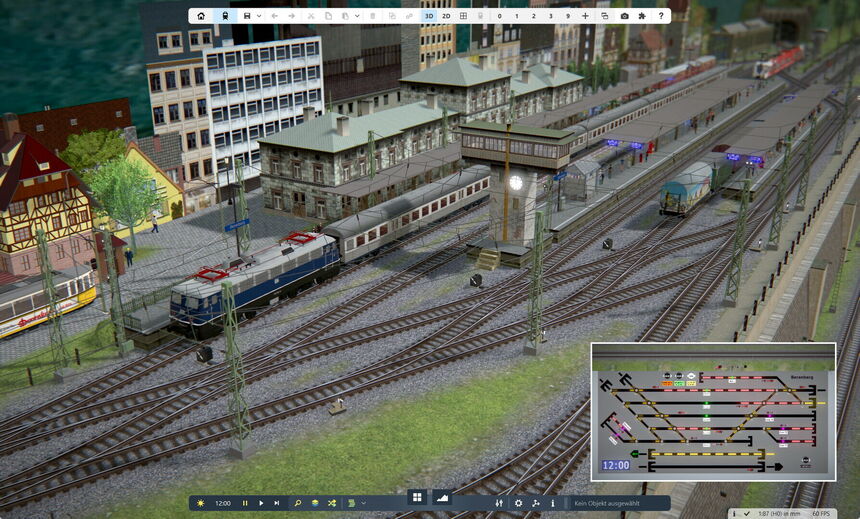 Скриншот 5 к игре 3D-Modellbahn Studio V9