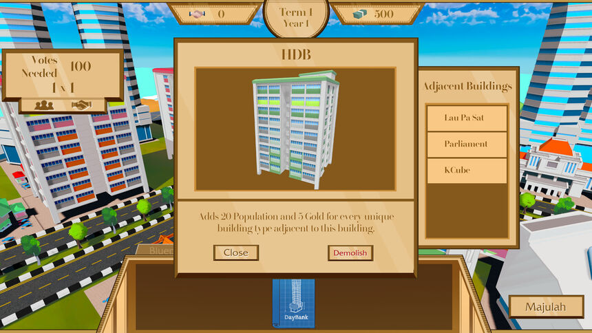 Скриншот 6 к игре Majulah: Shape Your City