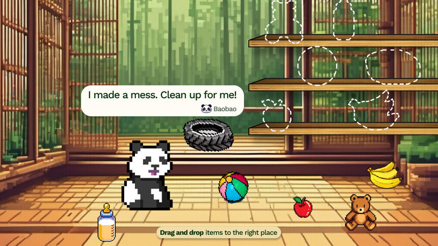 Скриншот 7 к игре Cutie Panda: Find the Legend