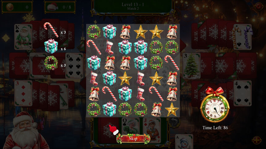 Скриншот 6 к игре Santa's Christmas Solitaire 3