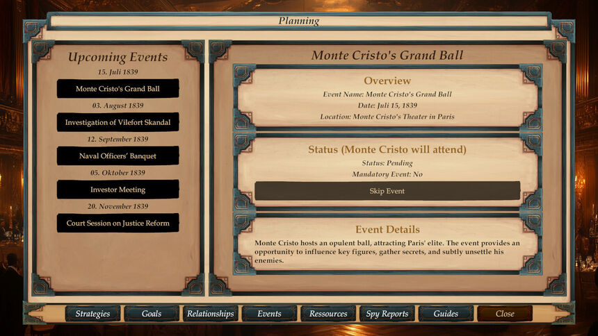 Скриншот 8 к игре The Count of Monte Cristo