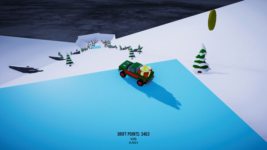 Скриншот 5 к игре Christmas Drift - Delivery Simulator