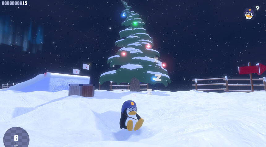 Скриншот 5 к игре Pingbert's Snow Ride