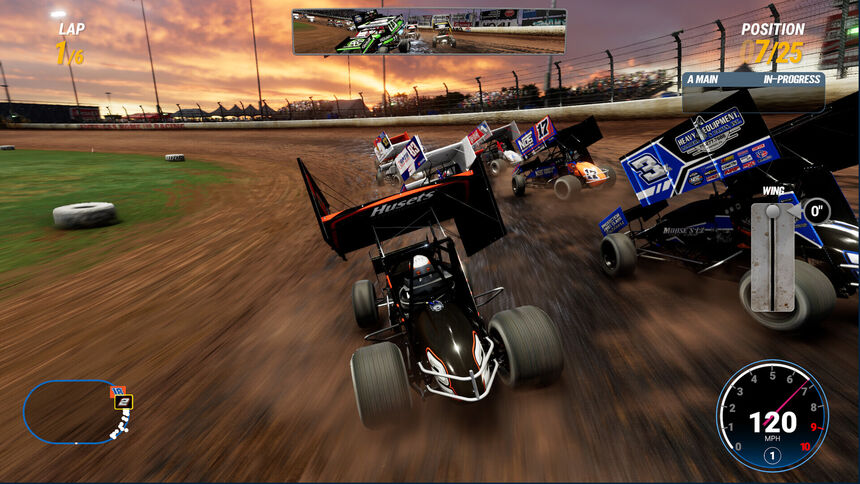 Скриншот 5 к игре World of Outlaws: Dirt Racing 24 Gold Edition