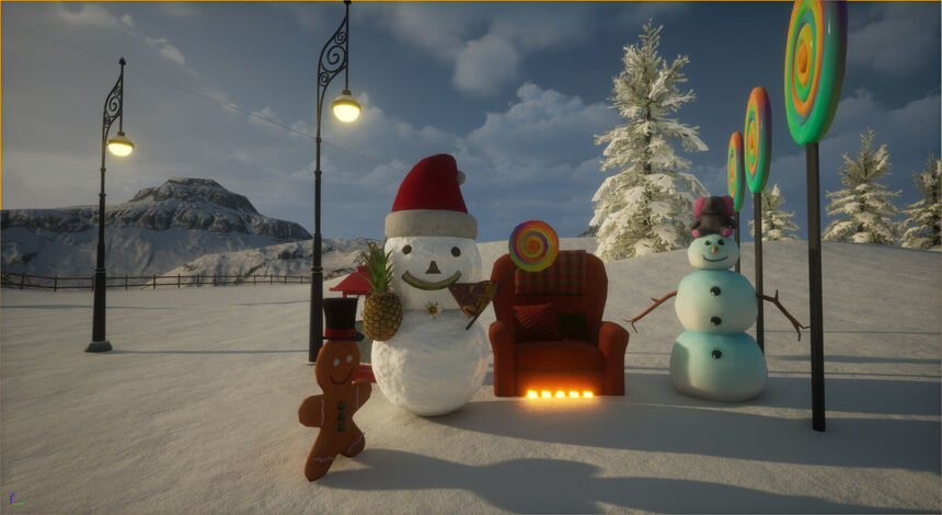 Скриншот 6 к игре Snowman Builder