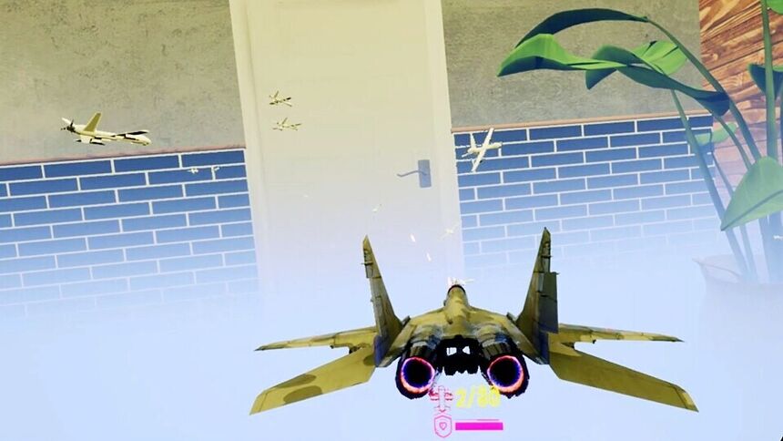 Скриншот 7 к игре Re shrinking conflict: VR indoor air battle