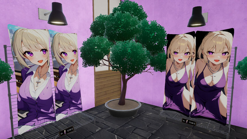 Скриншот 7 к игре Shop Simulator: Waifu Pillows
