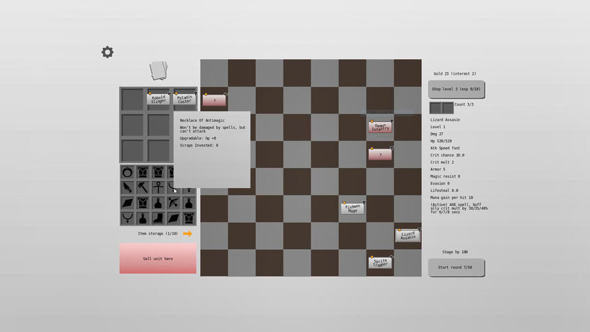 Скриншот 5 к игре Auto GUI Battler