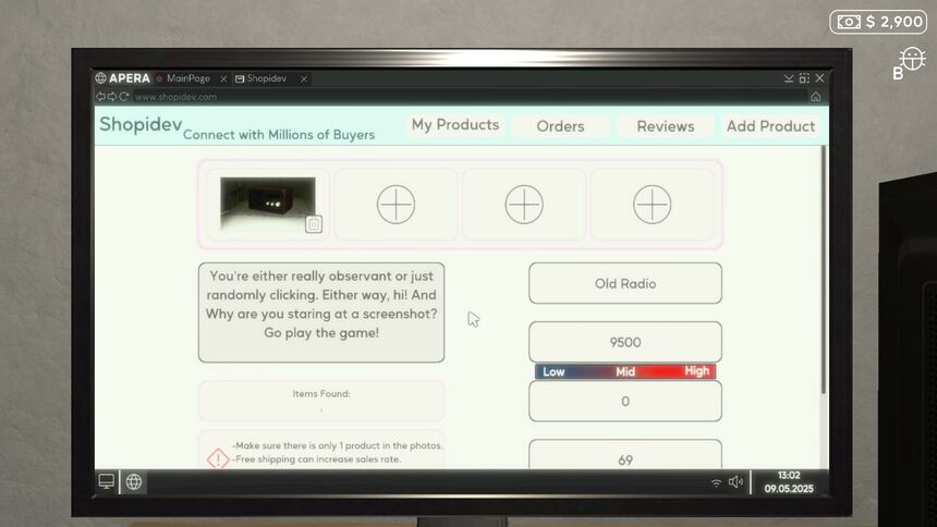 Скриншот 7 к игре E-Commerce Simulator 2025