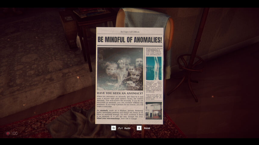 Скриншот 6 к игре The 18th Attic - Paranormal Anomaly Hunting Game