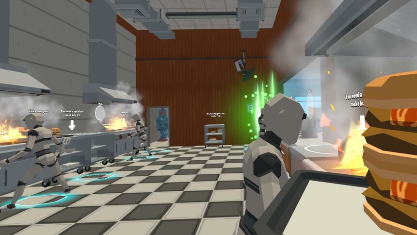 Скриншот 8 к игре Stack Your Burger VR