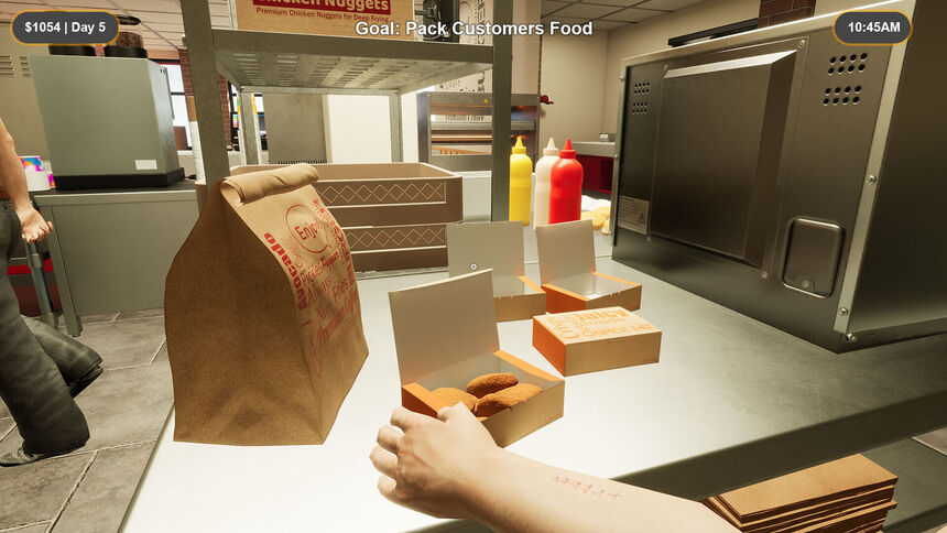 Скриншот 5 к игре Chicken Shop Simulator - Fast Food Empire