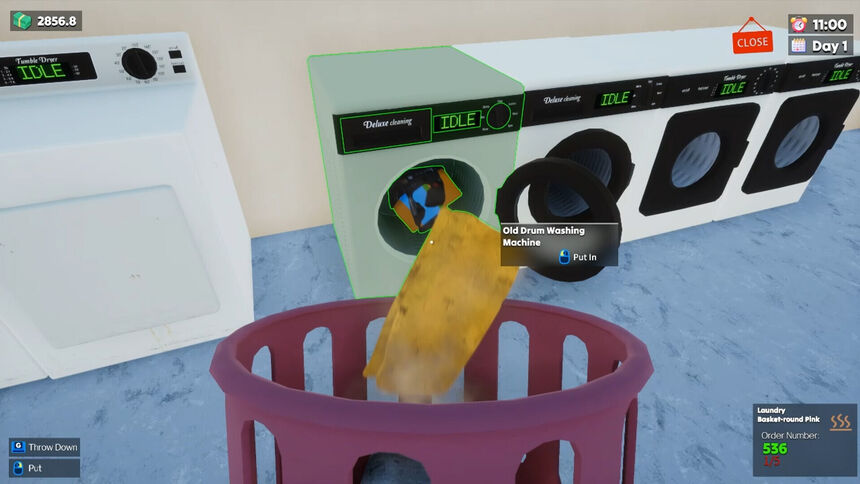 Скриншот 5 к игре Laundry & Supermarket Simulator