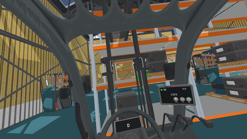 Скриншот 5 к игре Forklift Driving Simulator VR