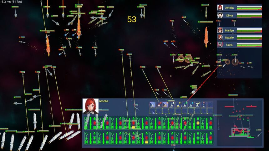 Скриншот 6 к игре Automatic Battle:Galaxy General